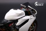  Mô hình xe cao cấp Ducati Corse 1199 Panigale White Pearl Lên Nồi Khô 1:12 Tamiya D068 