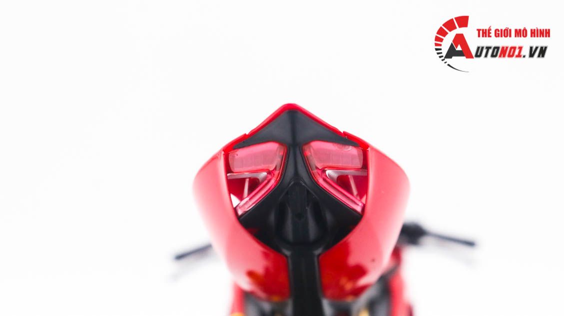  Mô hình xe cao cấp Ducati 1199 Panigale độ nồi khô red 1:12 Tamiya D227I 