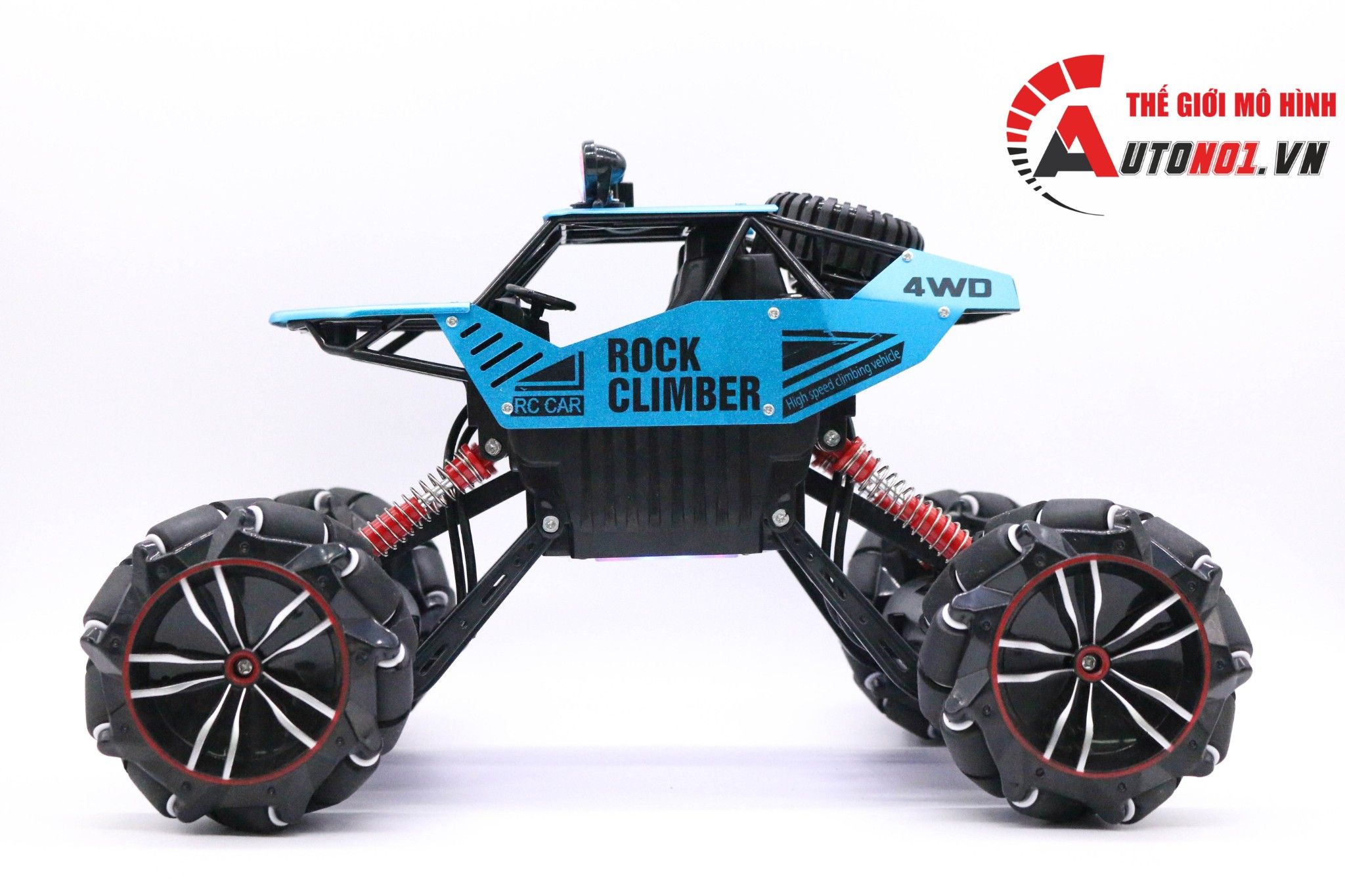  MÔ HÌNH XE ĐIỀU KHIỂN Ô TÔ OFF ROAD CÓ ĐÈN NHẠC ROCK CLIMBER 4WD 1:12 