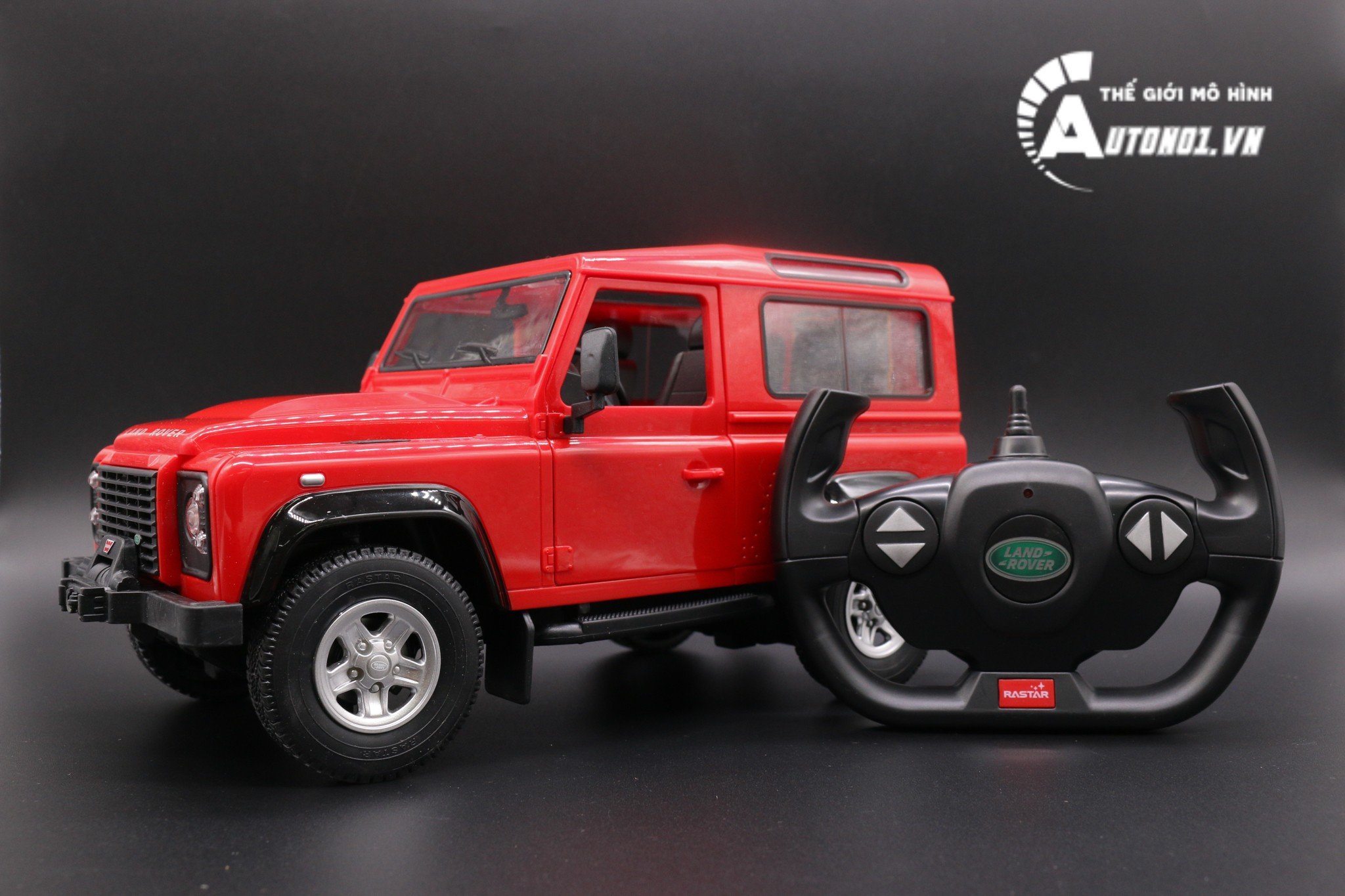 MÔ HÌNH XE ĐIỀU KHIỂN Ô TÔ LAND ROVER RED 1:14 RASTAR 6707