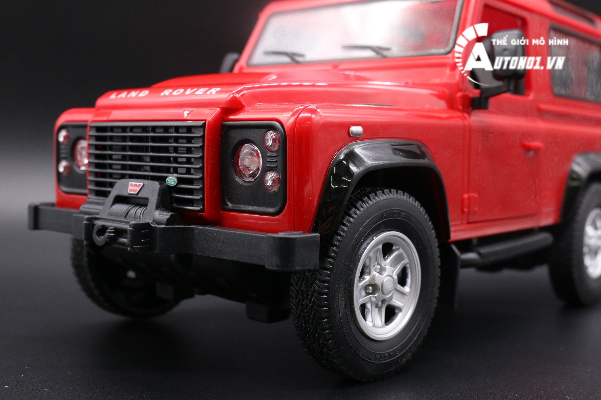  Mô hình xe điều khiển ô tô Land rover red 1:14 rastar 6707 