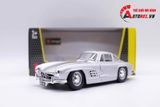  Mô hình Mercedes Benz 300SL 1954 Sliver Collegione đánh lái được full open 1:24 Bburago 3673 