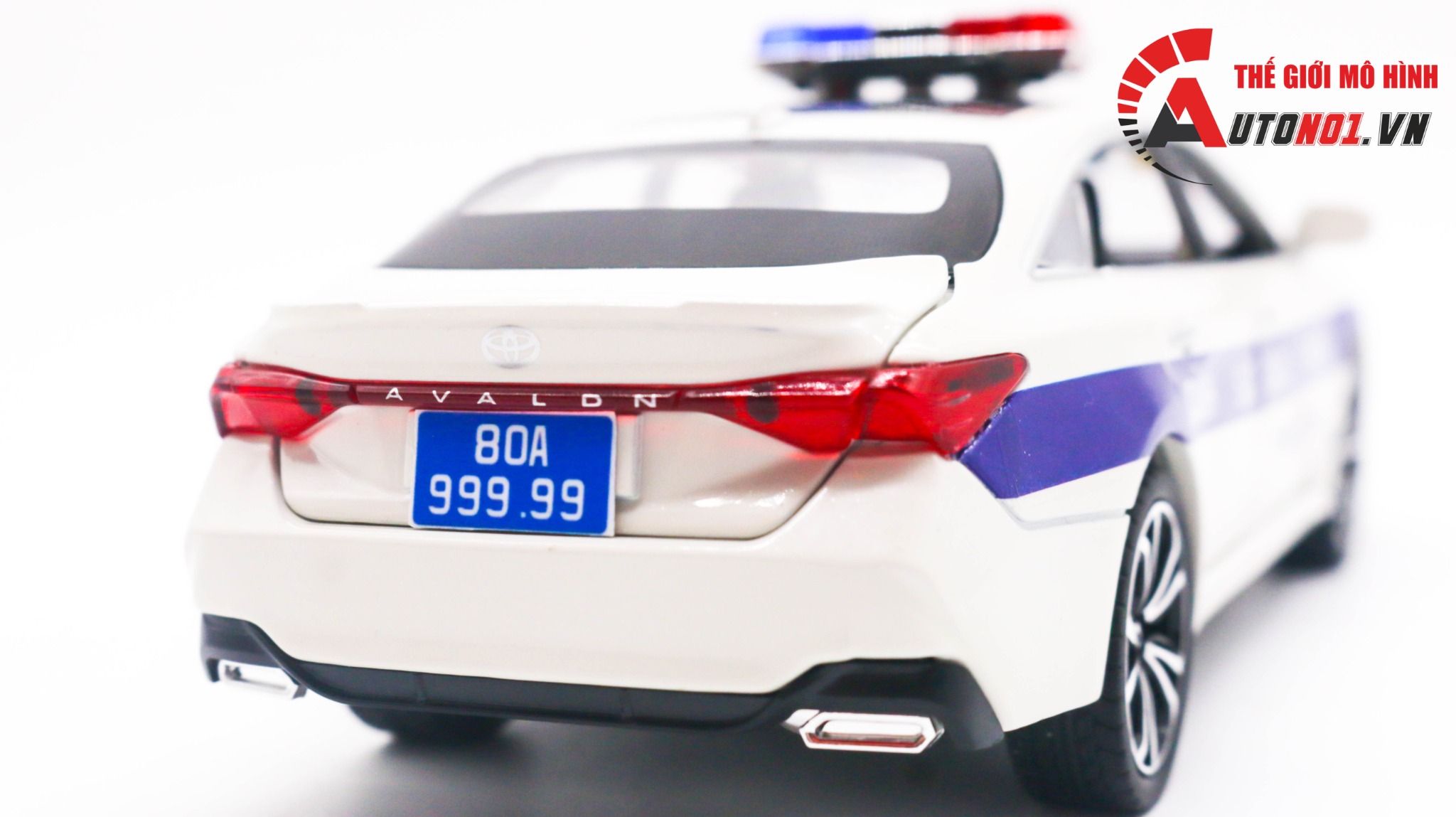  Mô hình xe ô tô độ CSGT Toyota Corolla Altis full open 1:24 CheZhi Autono1 OT187 