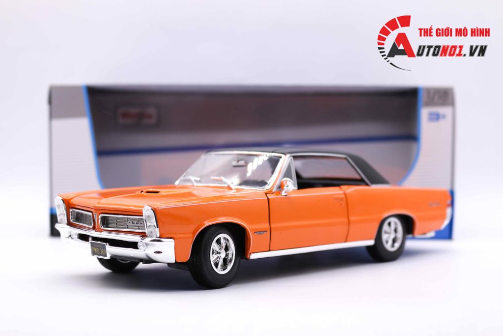 MÔ HÌNH XE PONTIAC GTO HURST EDITION ORANGE 1:18 MAISTO 2918