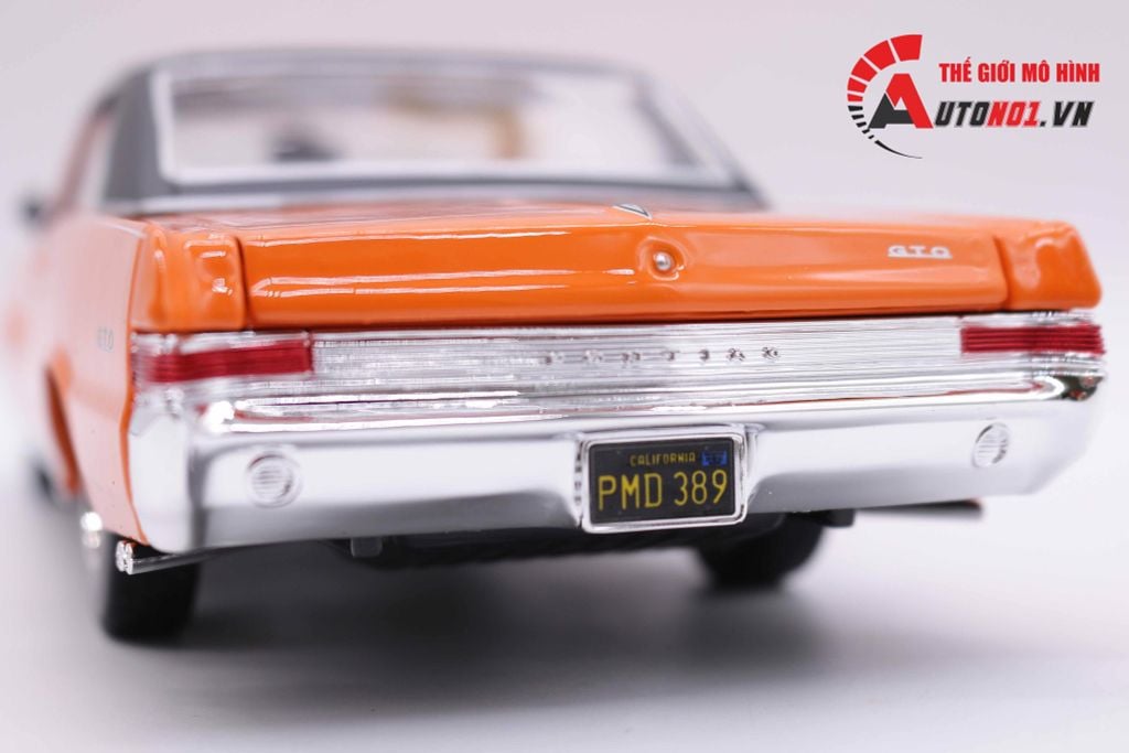 MÔ HÌNH XE PONTIAC GTO HURST EDITION ORANGE 1:18 MAISTO 2918