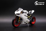  Mô hình xe cao cấp Ducati 1199 Panigale White Pearl Carbon 1:12 Tamiya D059 