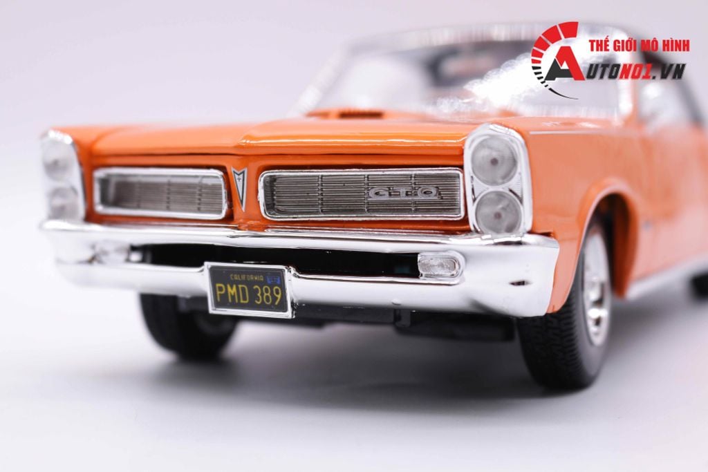 MÔ HÌNH XE PONTIAC GTO HURST EDITION ORANGE 1:18 MAISTO 2918