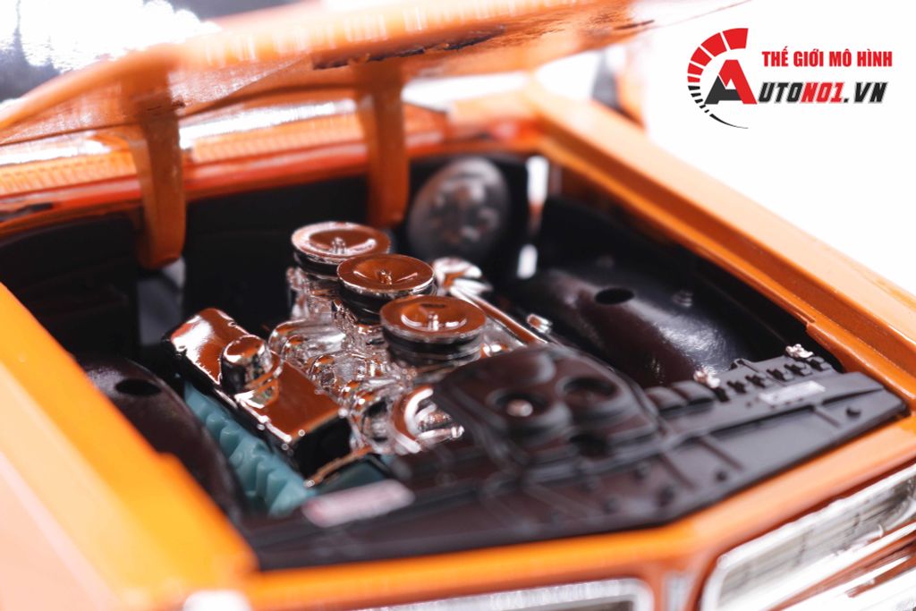 MÔ HÌNH XE PONTIAC GTO HURST EDITION ORANGE 1:18 MAISTO 2918