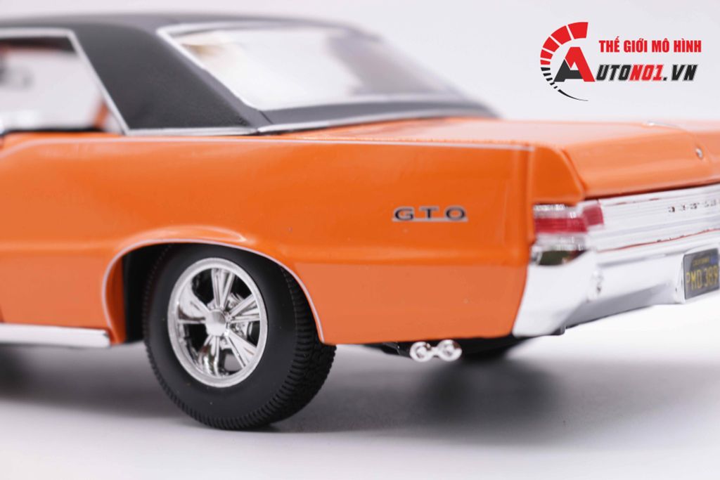 MÔ HÌNH XE PONTIAC GTO HURST EDITION ORANGE 1:18 MAISTO 2918