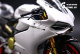  Mô hình xe cao cấp Ducati 1199 Panigale White Pearl Carbon 1:12 Tamiya D059 