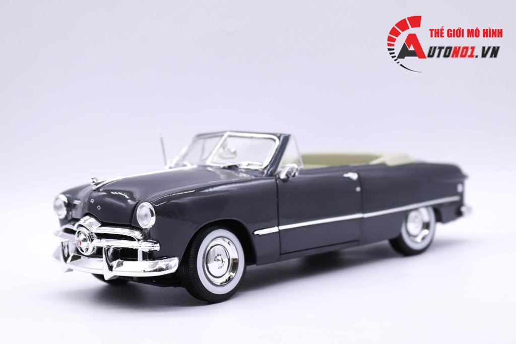 MÔ HÌNH XE FORD CONVERTIBLE 1949 GREY 1:18 MAISTO