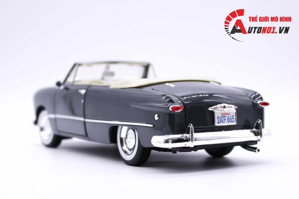 MÔ HÌNH XE FORD CONVERTIBLE 1949 GREY 1:18 MAISTO