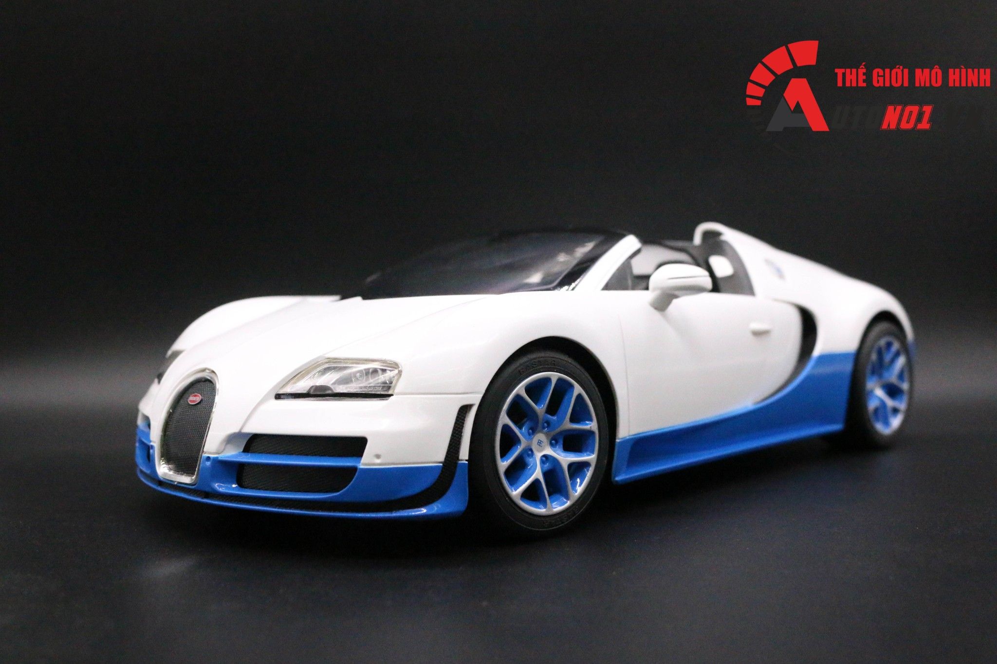  MÔ HÌNH XE ĐIỀU KHIỂN Ô TÔ BUGATTI VEYRON WHITE 1:14 RASTAR 6474 