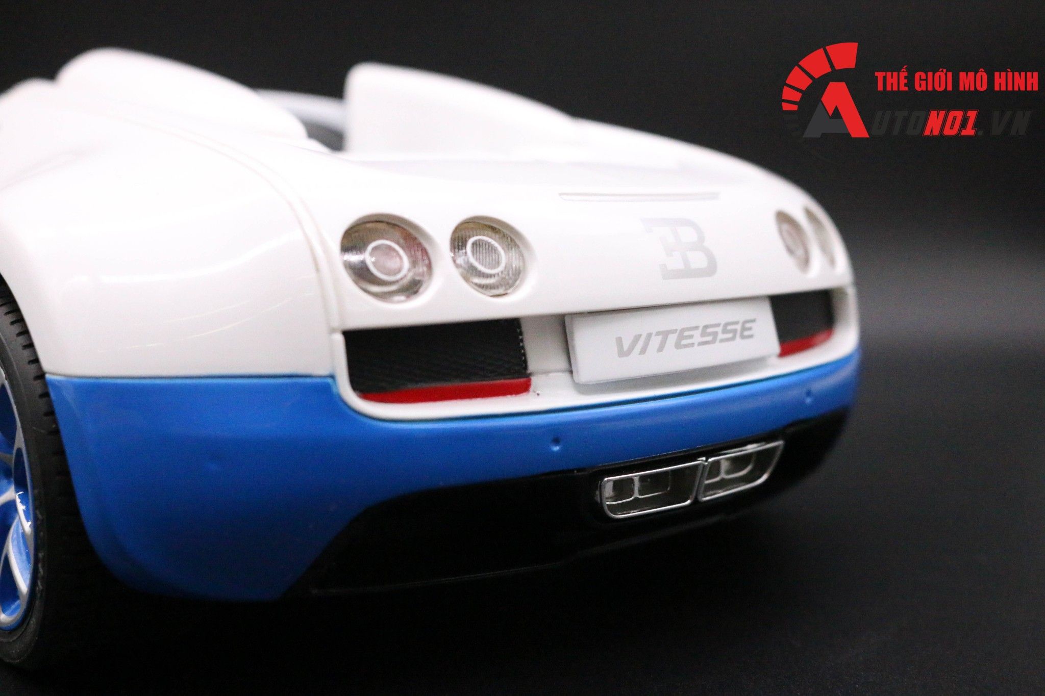  MÔ HÌNH XE ĐIỀU KHIỂN Ô TÔ BUGATTI VEYRON WHITE 1:14 RASTAR 6474 