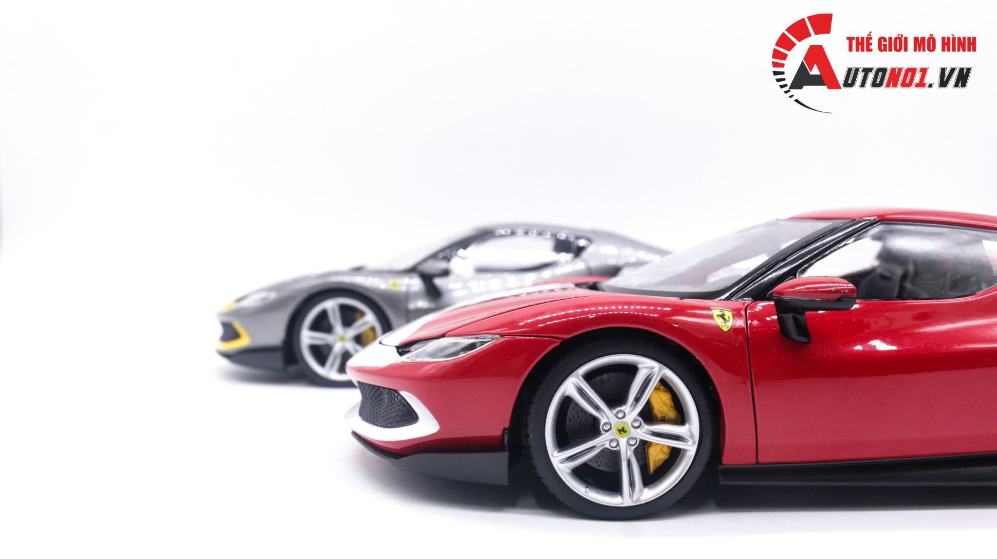  Mô hình xe Ferrari 296 GTB tỉ lệ 1:18 BBurago OT176 