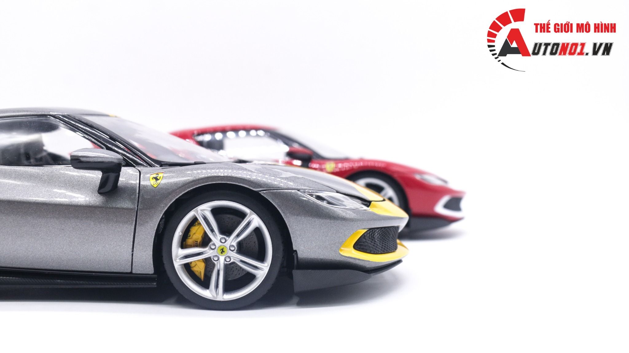  Mô hình xe Ferrari 296 GTB tỉ lệ 1:18 BBurago OT176 