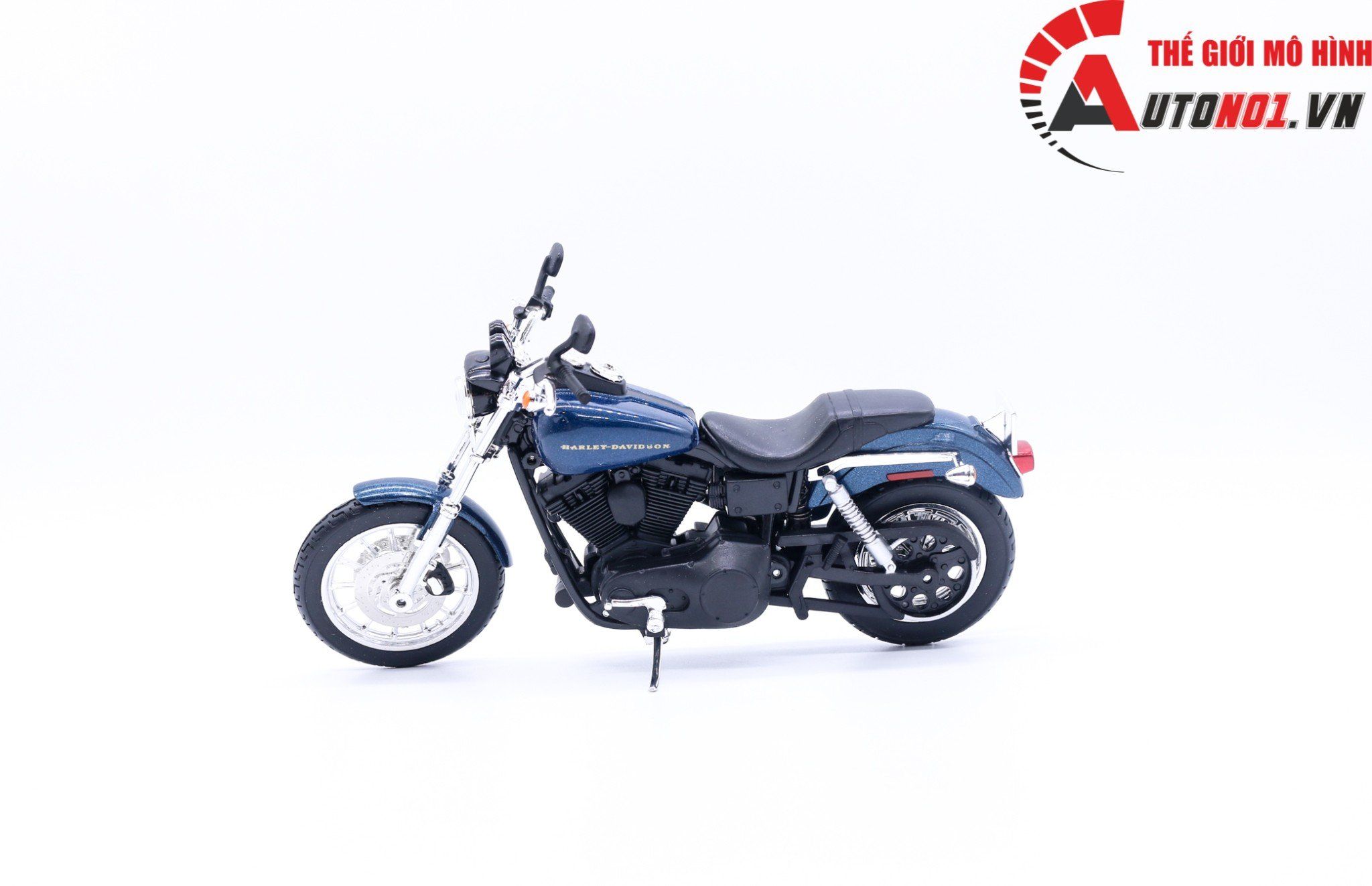  Mô hình xe Harley Davidson dyna super glide sport 2004 1:12 Maisto 6714 