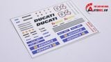  Decal nước độ Ducati 899 Panigale 1:12 Autono1 DC601I 