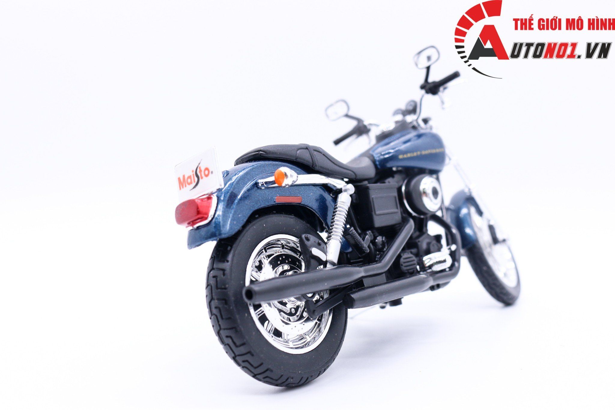  Mô hình xe Harley Davidson dyna super glide sport 2004 1:12 Maisto 6714 