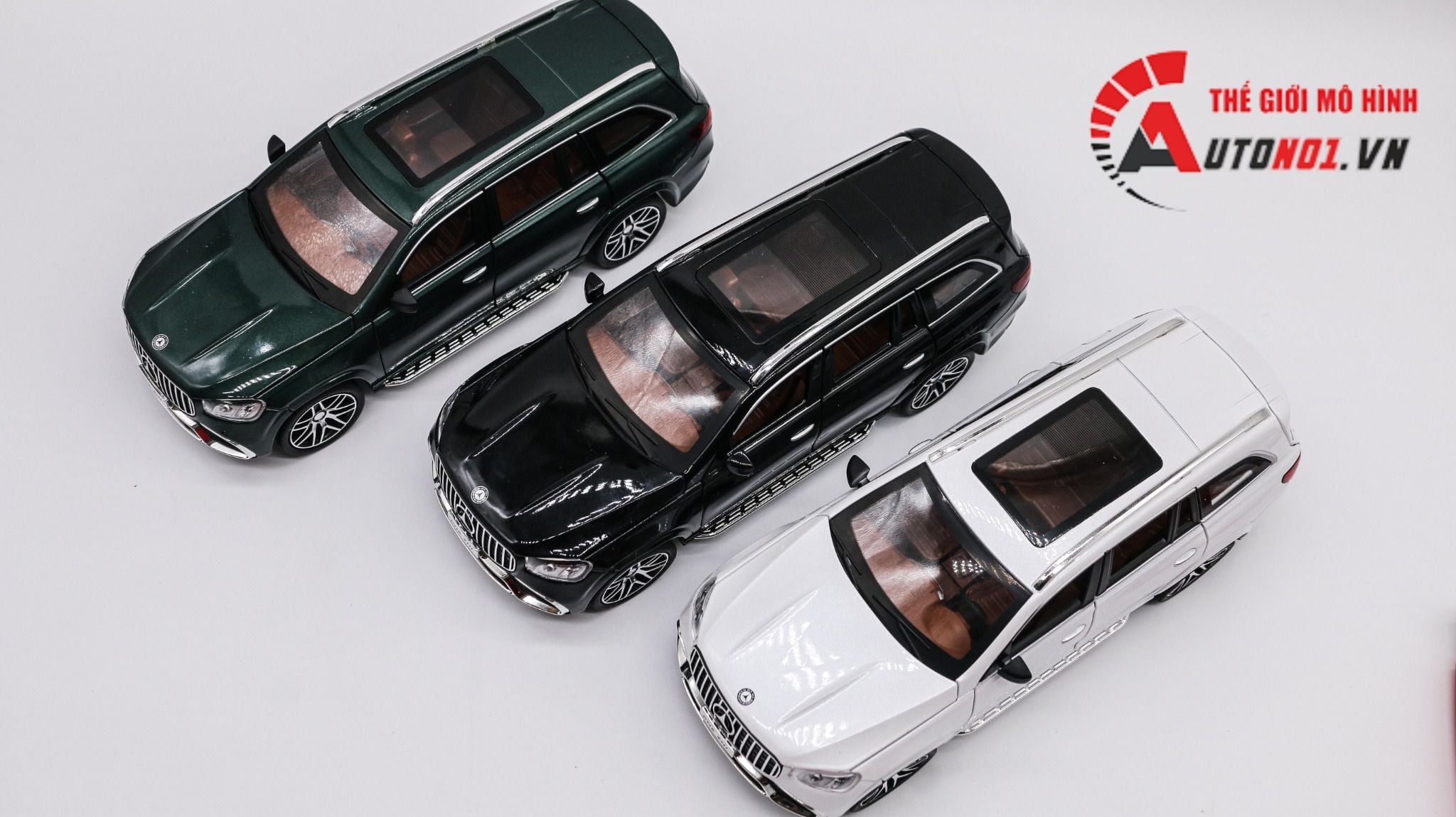  Mô hình xe Mercedes - Benz GLS63 AMG full open - đánh lái tỉ lệ 1:24 Chezhi CZ134P OT24070 