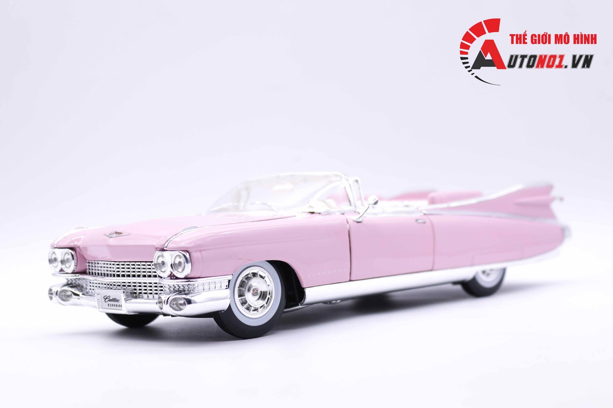  Xe mô hình Cadillac Eldorado Biarritz 1959 Pink 1:18 Maisto 3254 