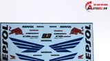  Decal nước độ Repsol - Redbull - cánh wing Honda CBR CB1300 dán mọi nền màu cho xe mô hình tỉ lệ 1:12 Autono1 DC501J 