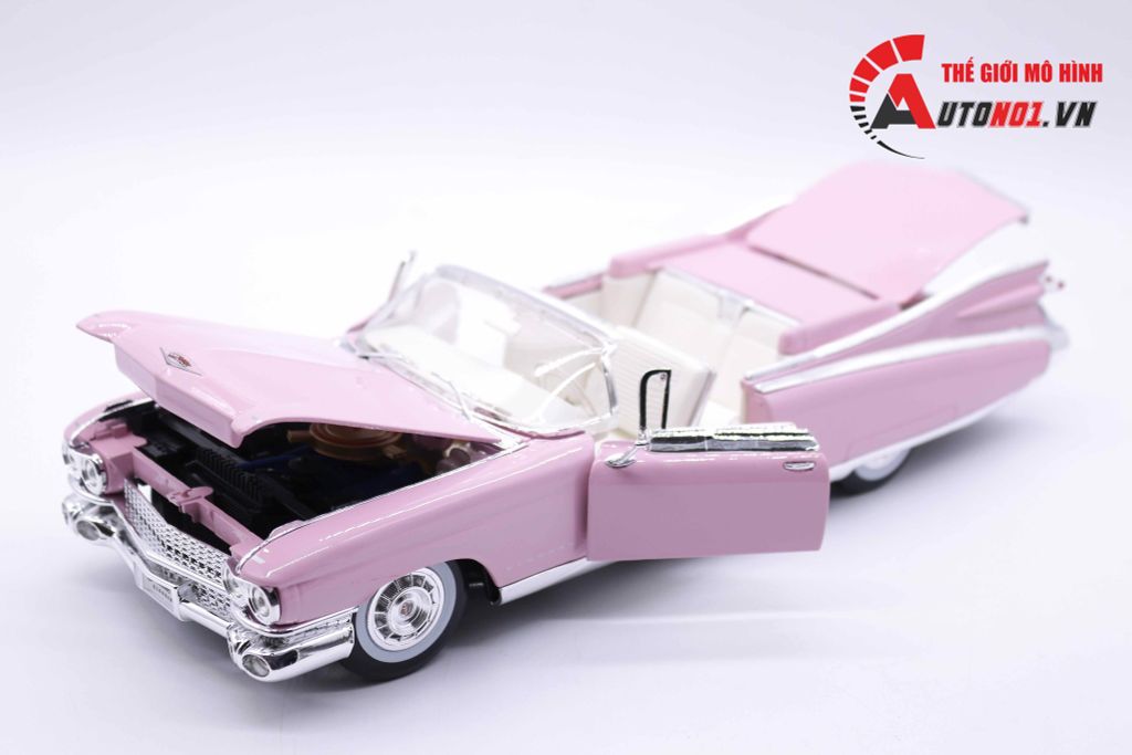 XE MÔ HÌNH CADILLAC ELDORADO BIARRITZ 1959 PINK 1:18 3254