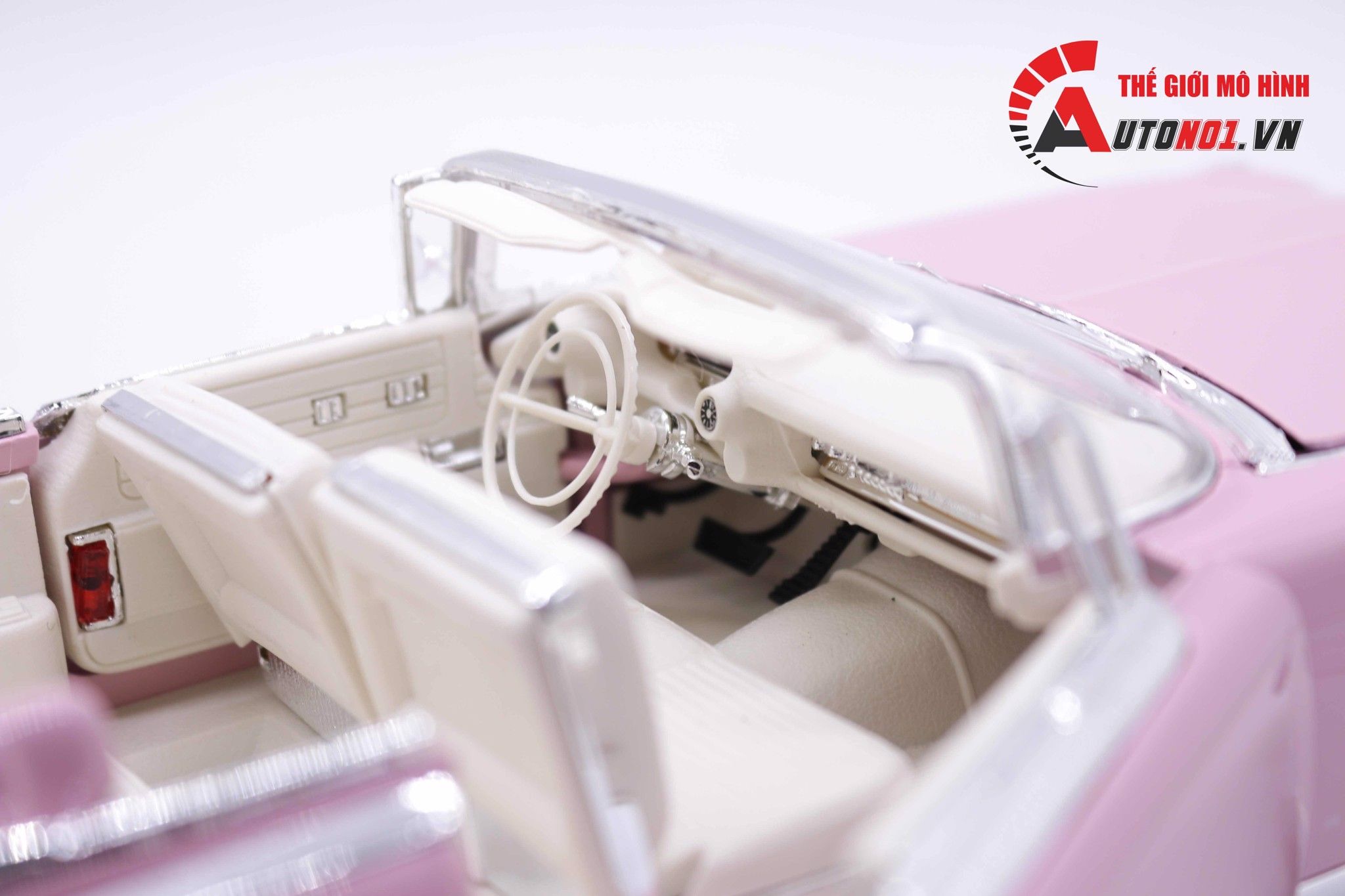  Xe mô hình Cadillac Eldorado Biarritz 1959 Pink 1:18 Maisto 3254 