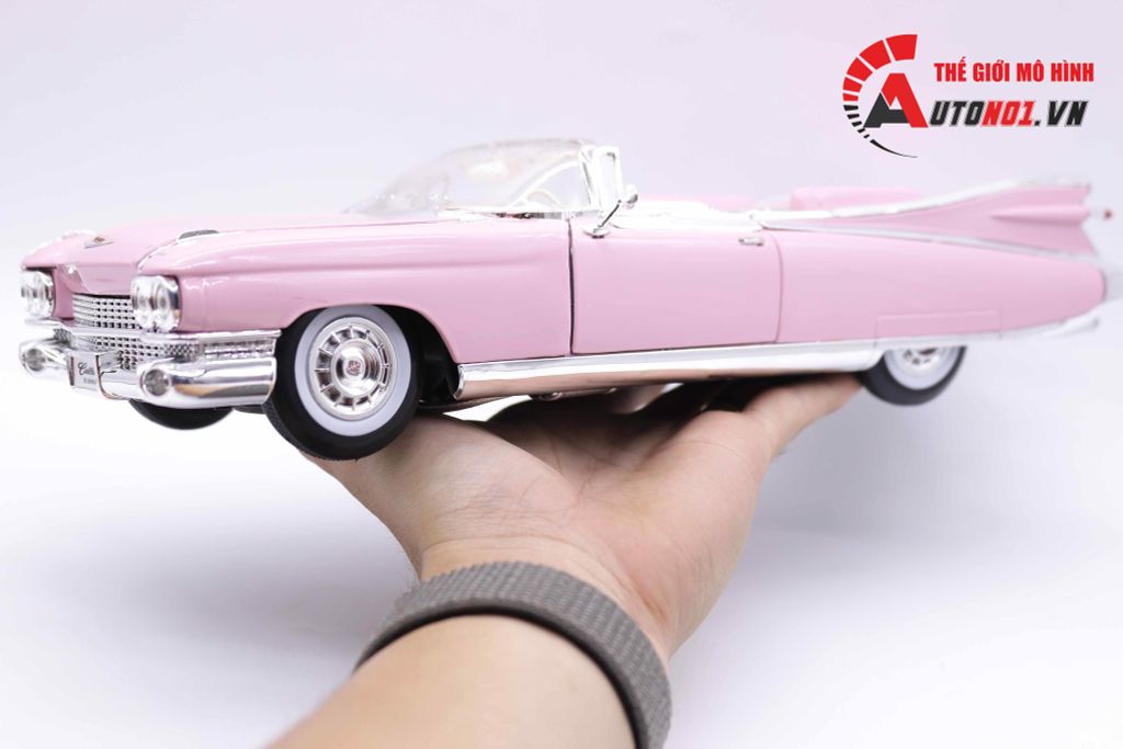 XE MÔ HÌNH CADILLAC ELDORADO BIARRITZ 1959 PINK 1:18 3254