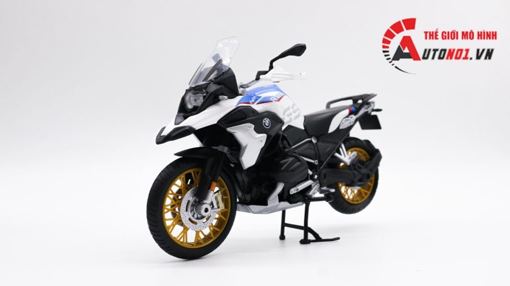 MÔ HÌNH XE BMW R1250 GS WHITE 1:12 MAISTO 7937