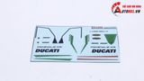  Decal nước độ Ducati V4 Tricolor dán cho mọi nền màu tỉ lệ 1:12 Autono1 DC600B 