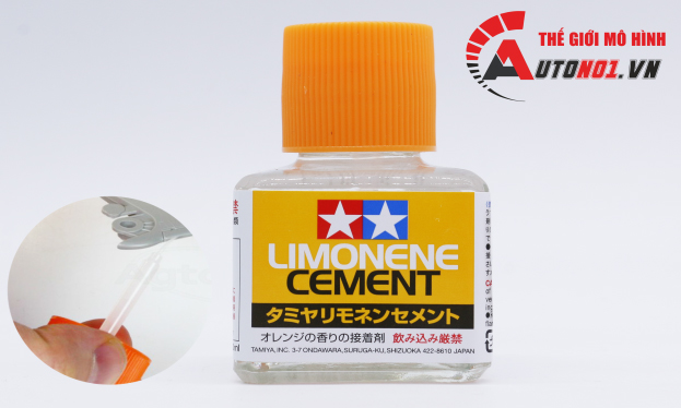  Dung dịch keo dán mô hình nhanh khô limonene cement mùi cam chanh Tamiya 87113 
