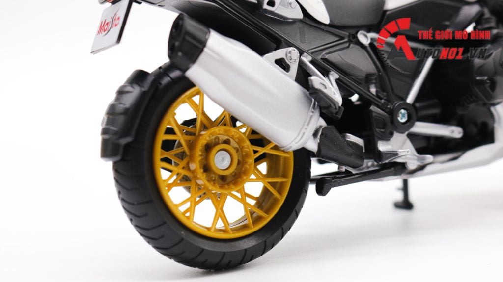 MÔ HÌNH XE BMW R1250 GS WHITE 1:12 MAISTO 7937