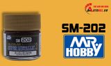  Lacquer sm202 super gold metal sơn mô hình màu đồng nhạt 10ml Mr.Hobby SM202 