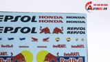  Decal nước Repsol dán mọi nền màu cho xe mô hình tỉ lệ 1:12 Autono1 DC501B 