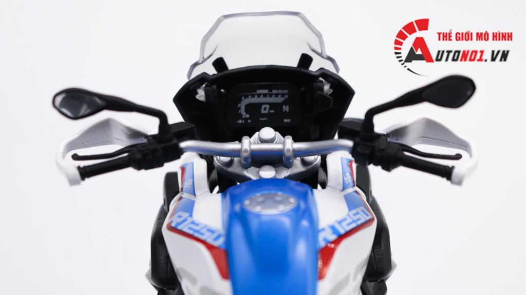 MÔ HÌNH XE BMW R1250 GS WHITE 1:12 MAISTO 7937