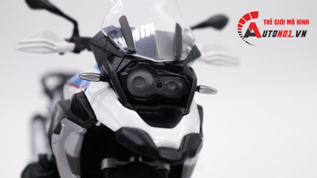 MÔ HÌNH XE BMW R1250 GS WHITE 1:12 MAISTO 7937