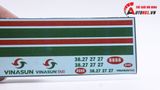  Decal nước cho xe dịch vụ - thương mại Vinasun taxi dán mọi nền màu cho xe mô hình tỉ lệ 1:32 DC705 