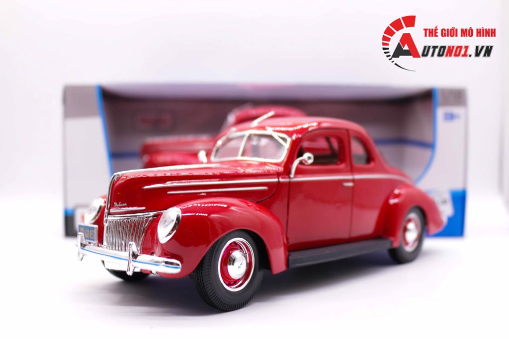 MÔ HÌNH XE FORD DELUXE 1939 1:18 MAISTO 2917