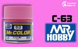  Lacquer c63 pink sơn mô hình màu hồng 10ml Mr.Hobby C63 