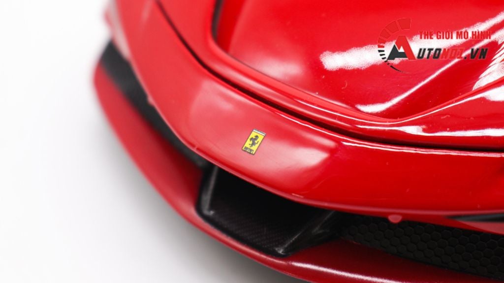 MÔ HÌNH XE FERRARI SF90 STRADALE RED 1:18 BBURAGO 7936