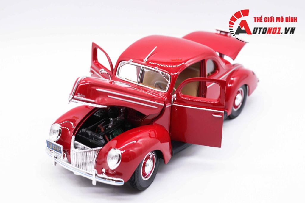 MÔ HÌNH XE FORD DELUXE 1939 1:18 MAISTO 2917