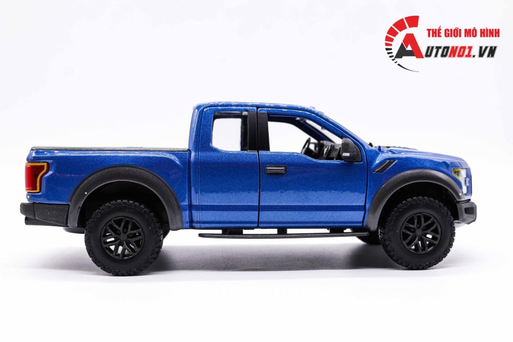 MÔ HÌNH 2017 FORD RAPTOR F150 BLUE 1:24 MAISTO 3296