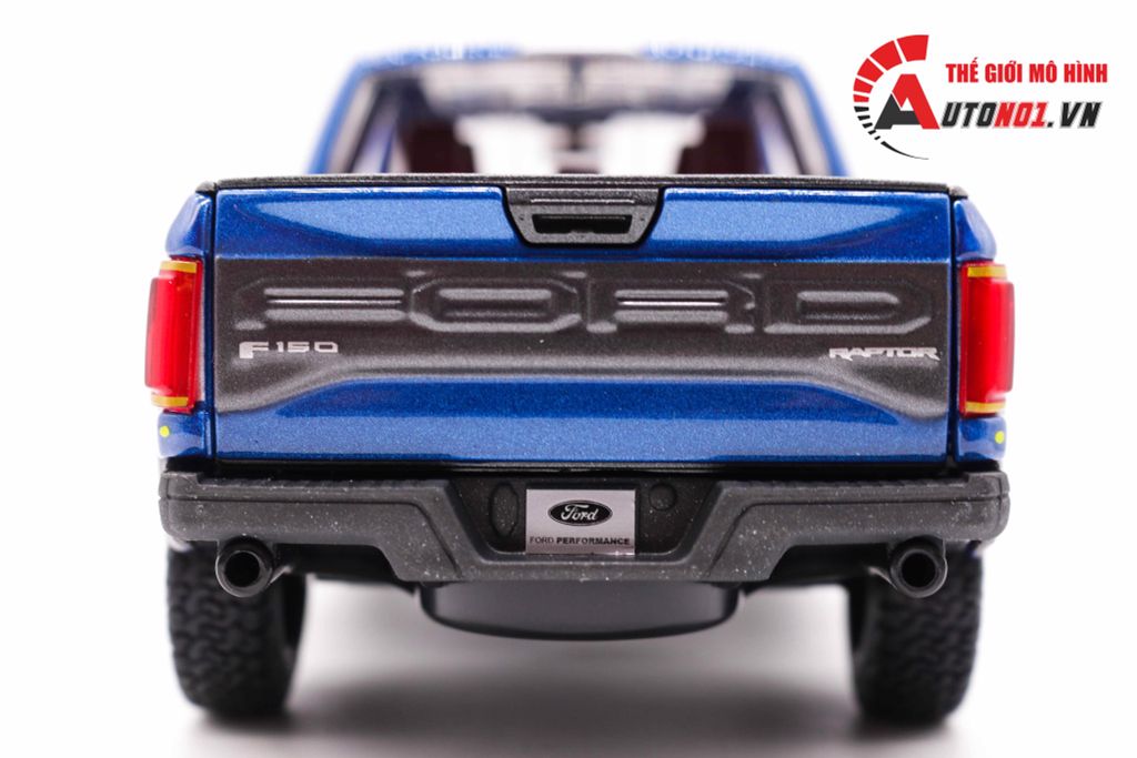 MÔ HÌNH 2017 FORD RAPTOR F150 BLUE 1:24 MAISTO 3296