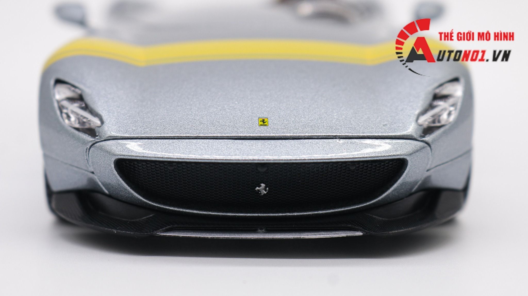  Mô hình xe Ferrari Monza Sp1 Sports đánh lái được full open 1:24 Bburago 7954 