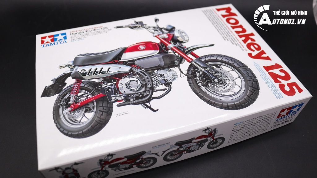 MÔ HÌNH KIT HONDA MONKEY 125 1:12 TAMIYA 7293