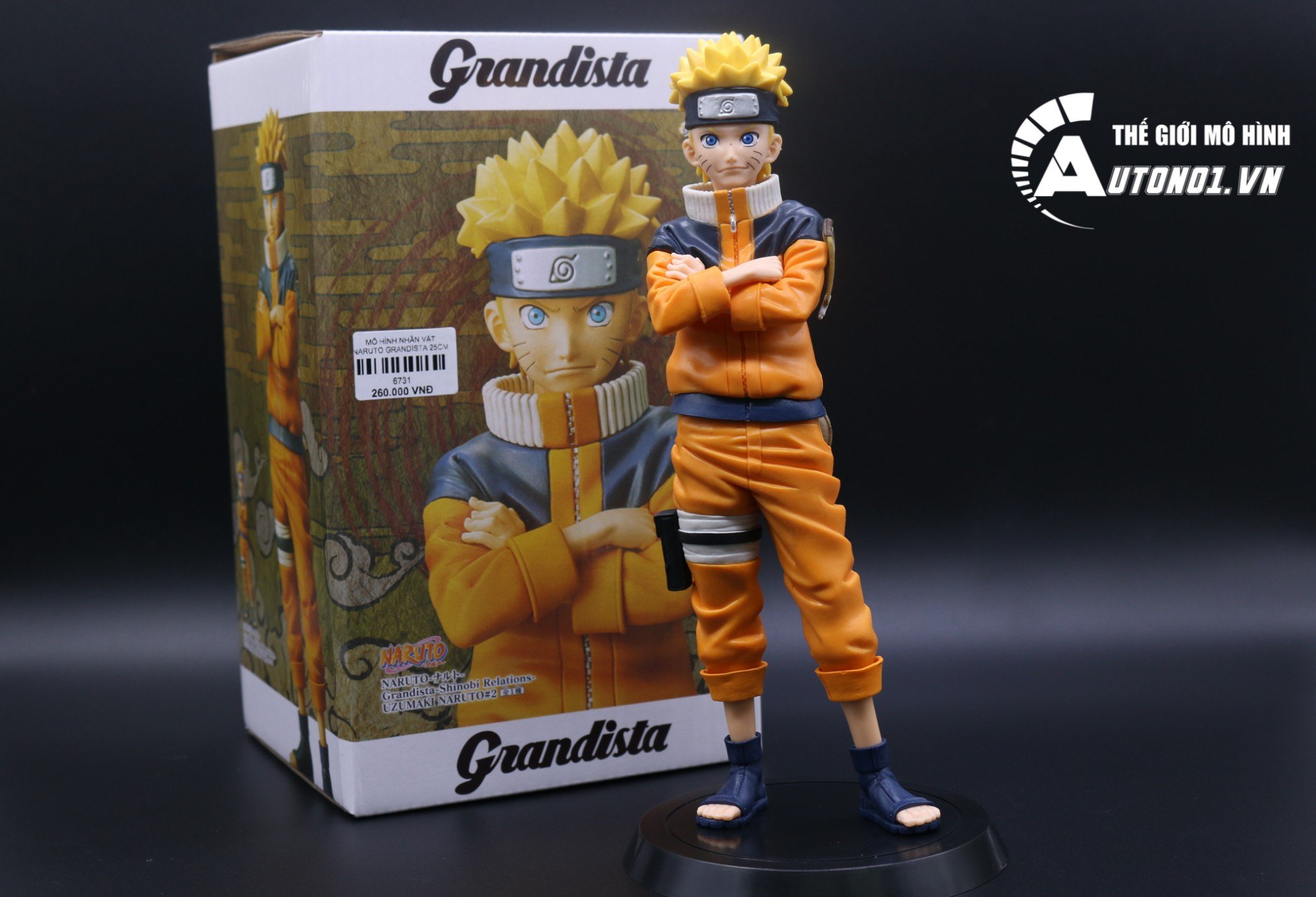 MÔ HÌNH NHÂN VẬT NARUTO GRANDISTA 25CM