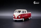  Mô hình xe Volkswagen Pick Up T1 Double Cabin Red White 1:36 6133 