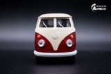  Mô hình xe Volkswagen Pick Up T1 Double Cabin Red White 1:36 6133 