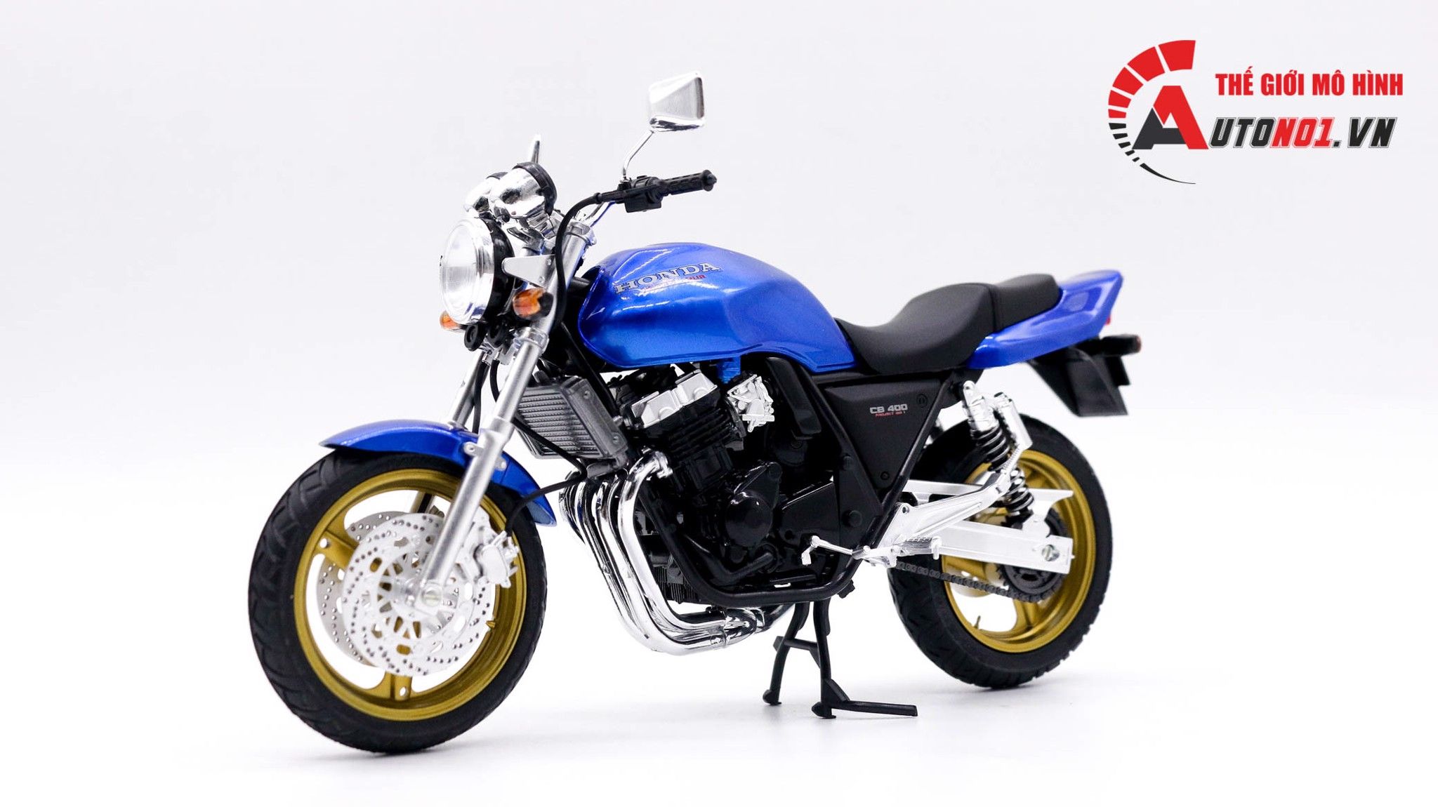  MÔ HÌNH XE HONDA CB400 SUPER FOUR 1:12 AOSHIMA 7526 